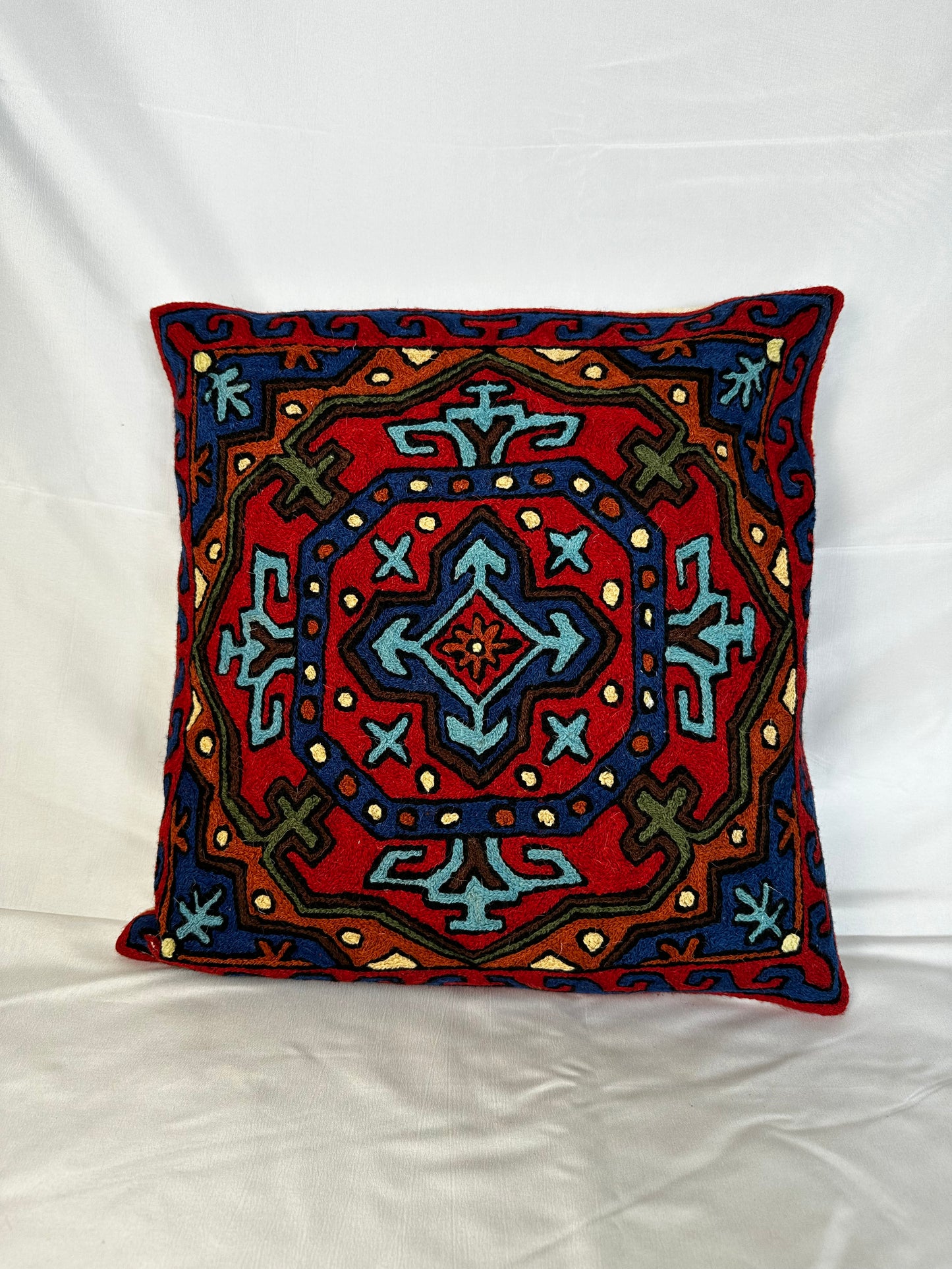 Kashmiri Wool Cushion Cover