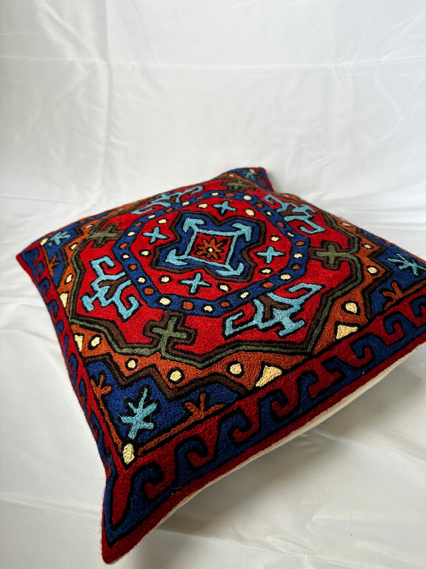 Kashmiri Wool Cushion Cover