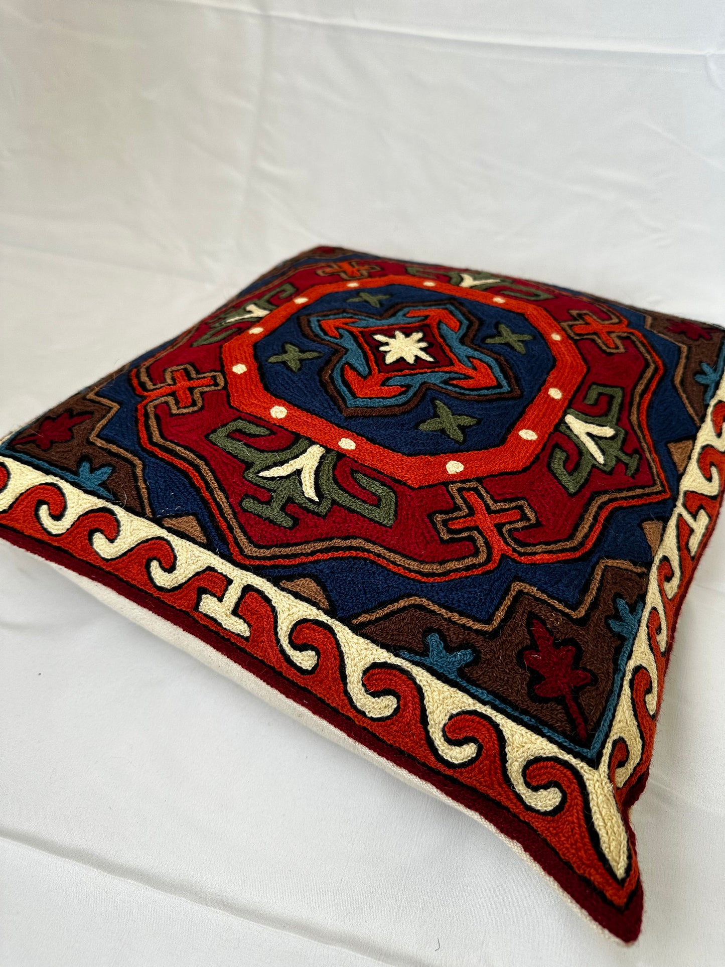 Kashmiri Wool Cushion Cover