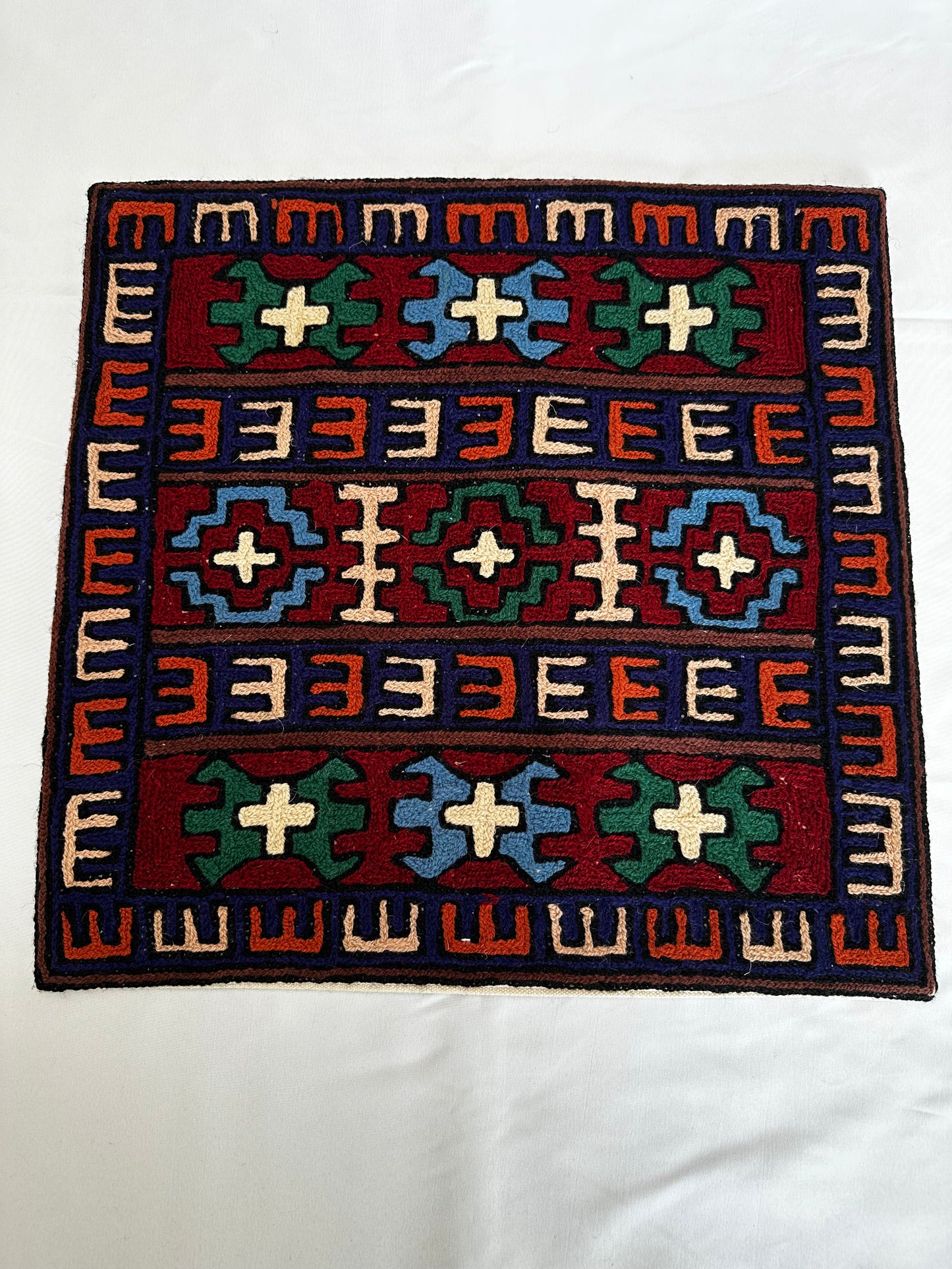 Kashmiri Wool Cushion Cover