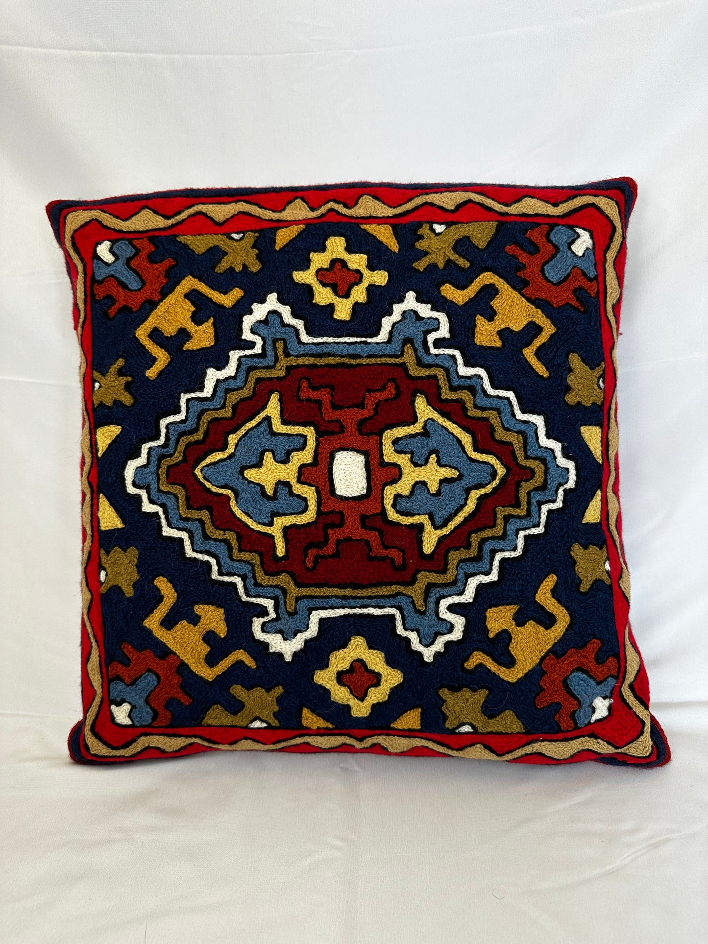 Kashmiri Wool Cushion Cover