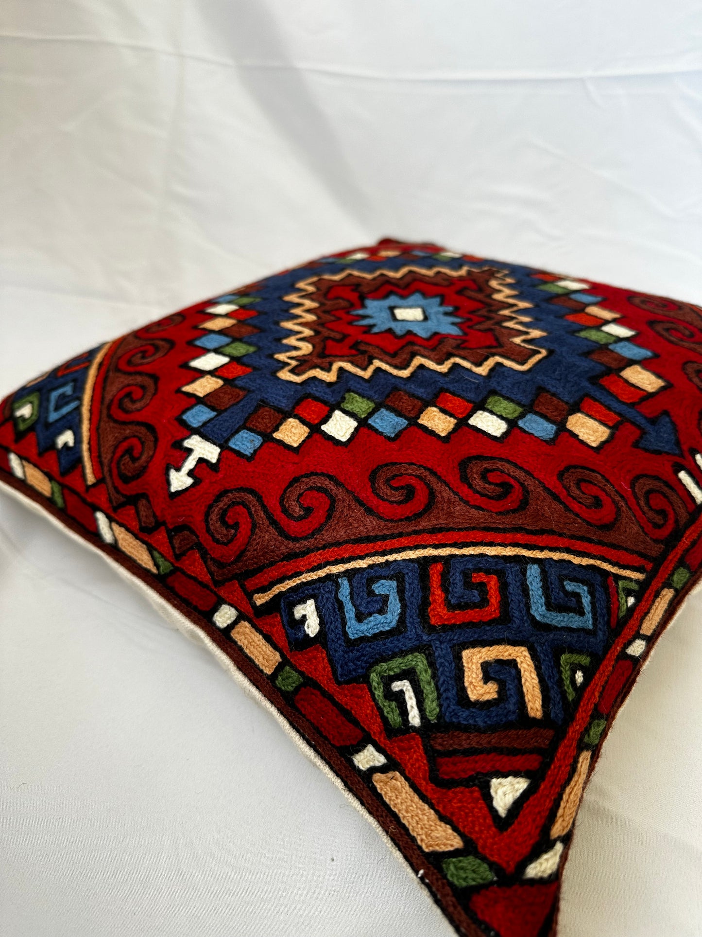 Kashmiri Wool Cushion Cover