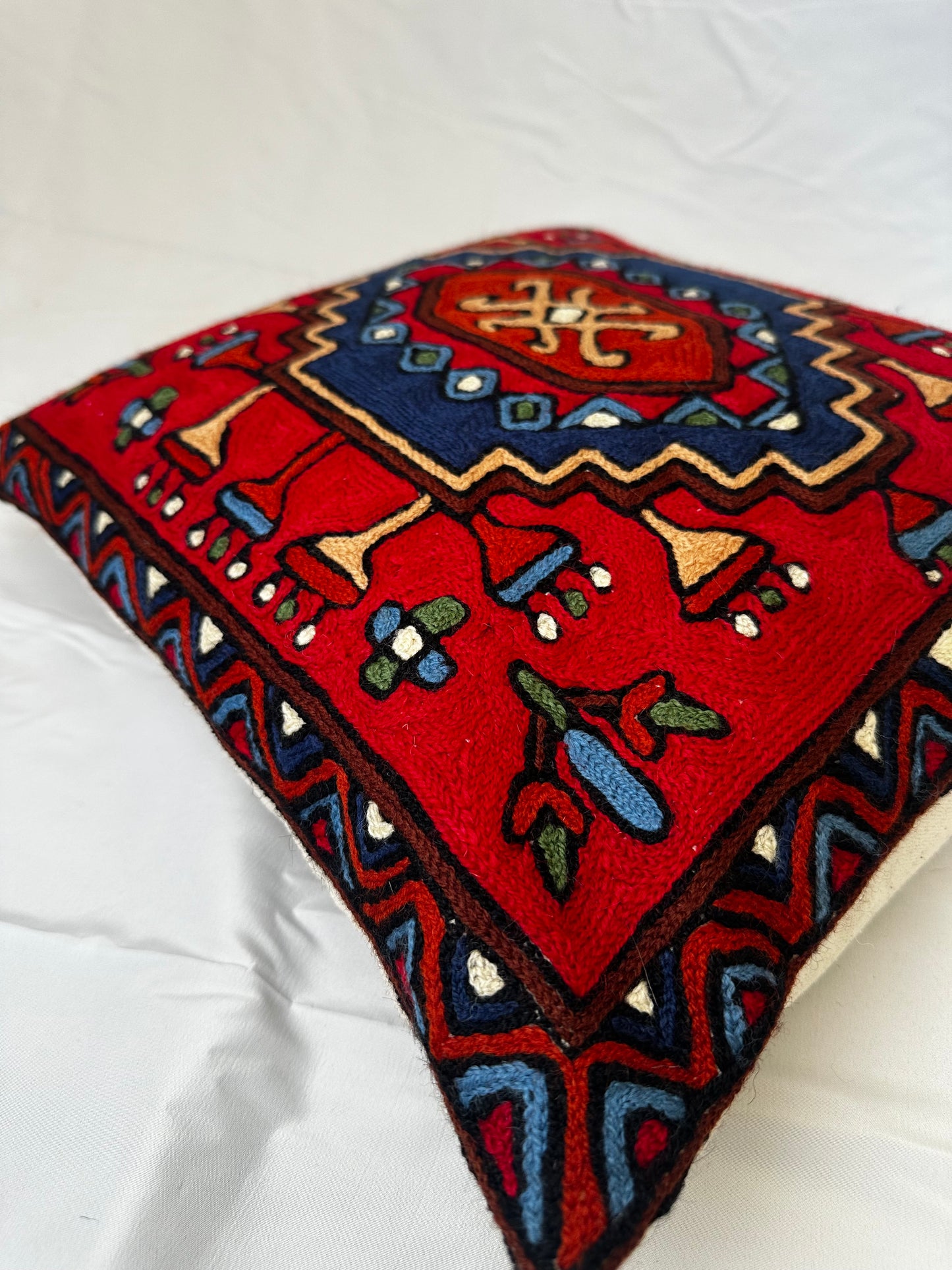 Kashmiri Wool Cushion Cover