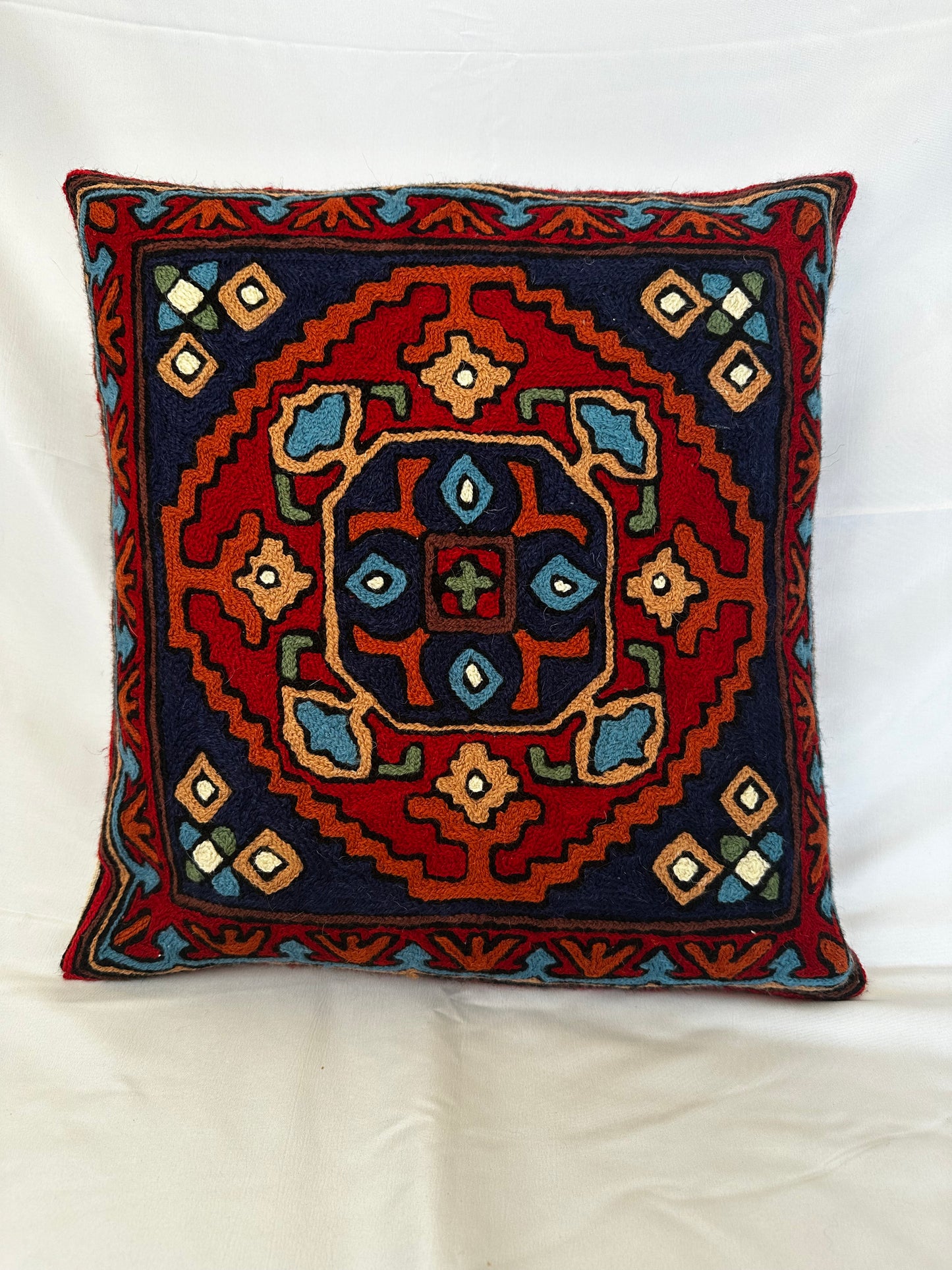 Kashmiri Wool Cushion Cover