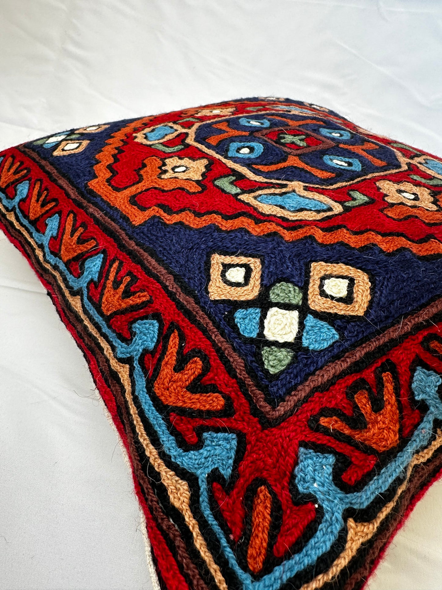 Kashmiri Wool Cushion Cover