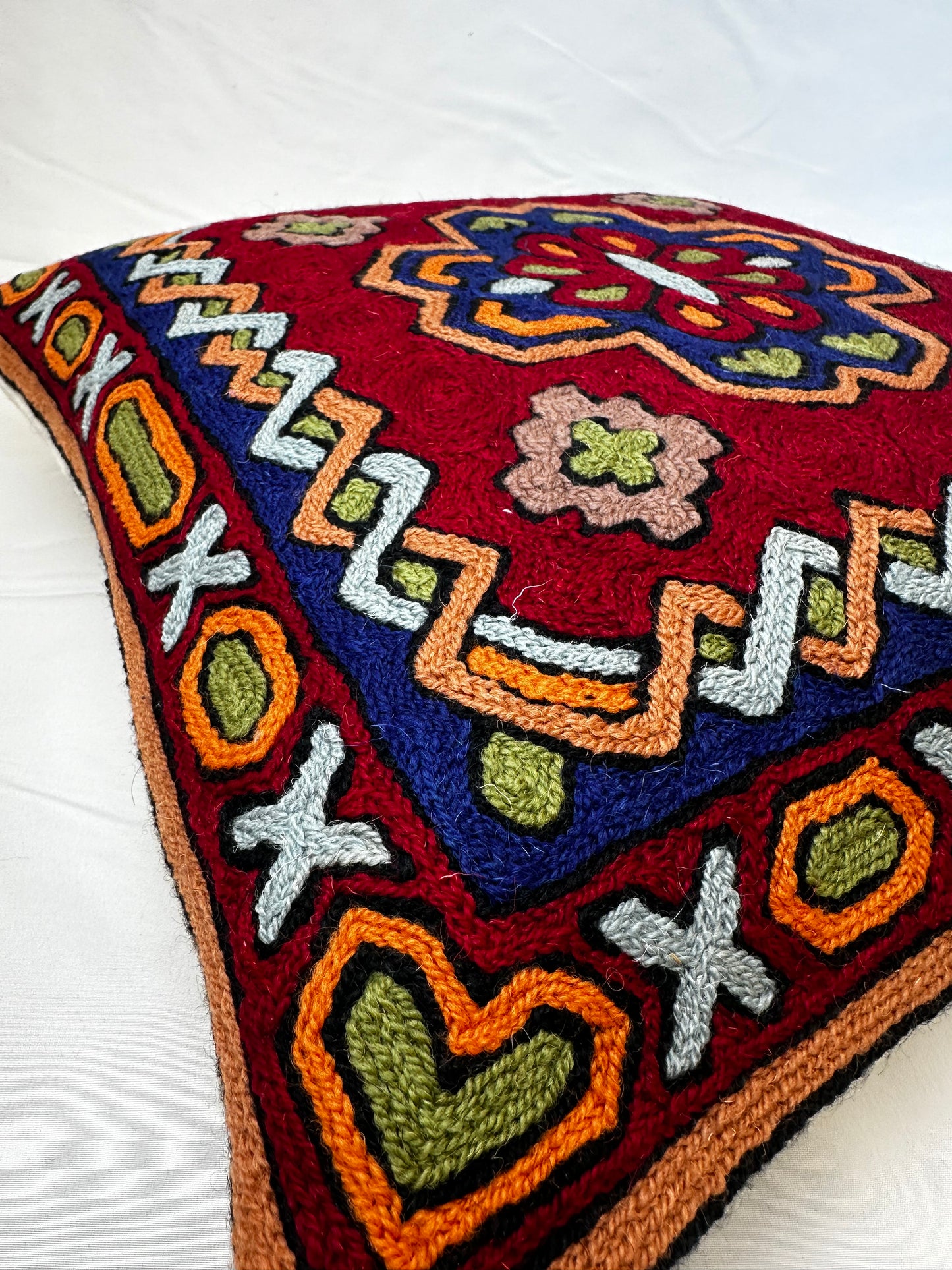 Kashmiri Wool Cushion Cover